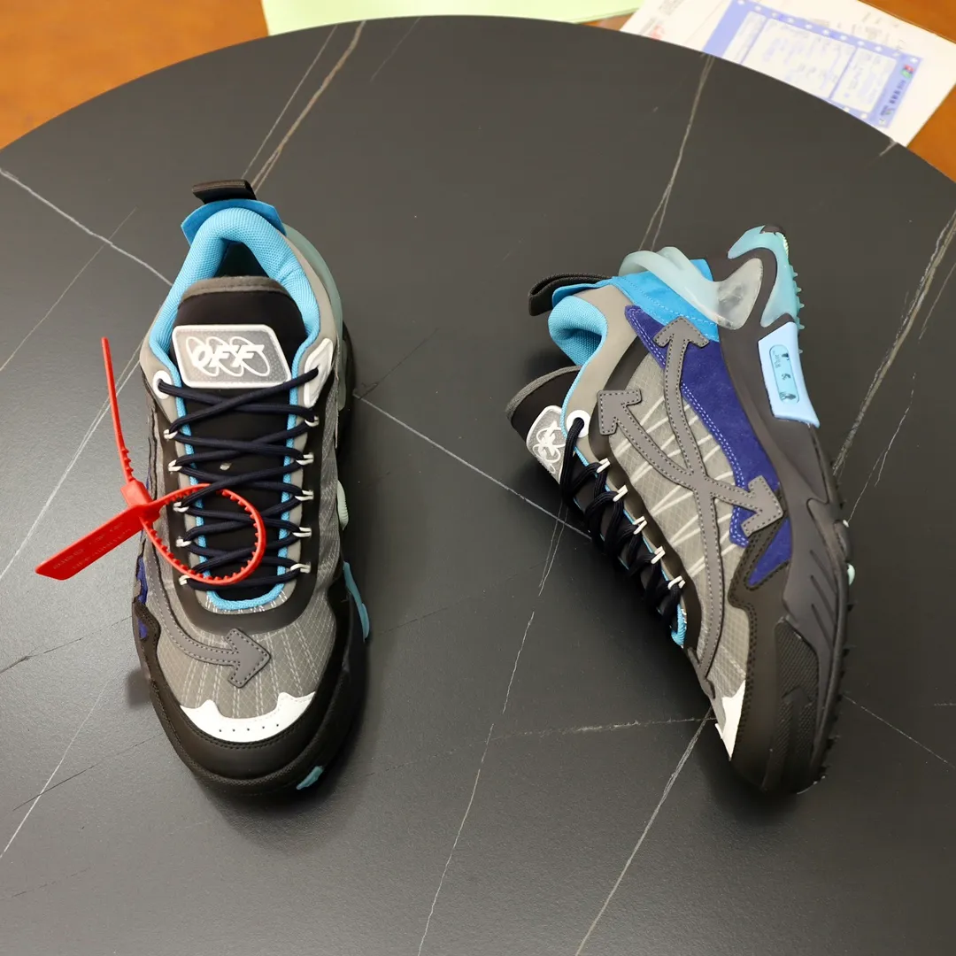 Men's shoes: 330💶[off-white]👫 Original one-to-one replica, high-end quality🥳The latest model has not been listed on the official website yet, the top version. Fabric: Imported open-edge beaded laminated leather Lining: Imported breathable mesh Outsole: Original foam soft, light and wear-resistant Imported TPU combination sole Male 38-44 (customized at 45)